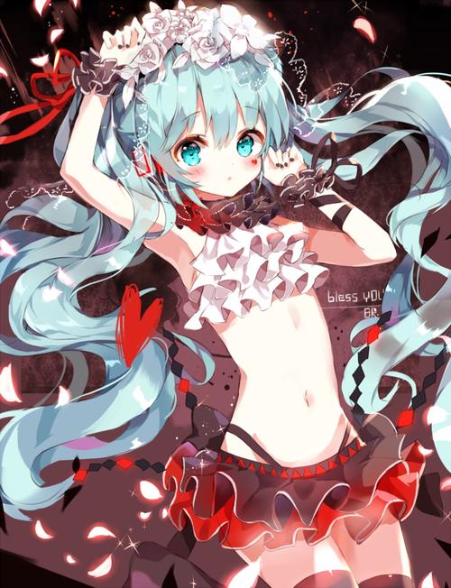 沖虛擬人物初音未來(lái),初音未來(lái)q版人物  第2張