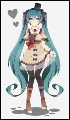 初音未來(lái)虛擬人物大全,初音未來(lái)怎么畫(huà) 人物  第3張