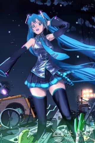 初音未來虛擬人物直播玩游戲,跟初音未來一樣的虛擬人物  第2張