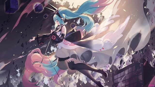 類似初音未來的虛擬人物跳舞,像初音未來的虛擬人物  第2張